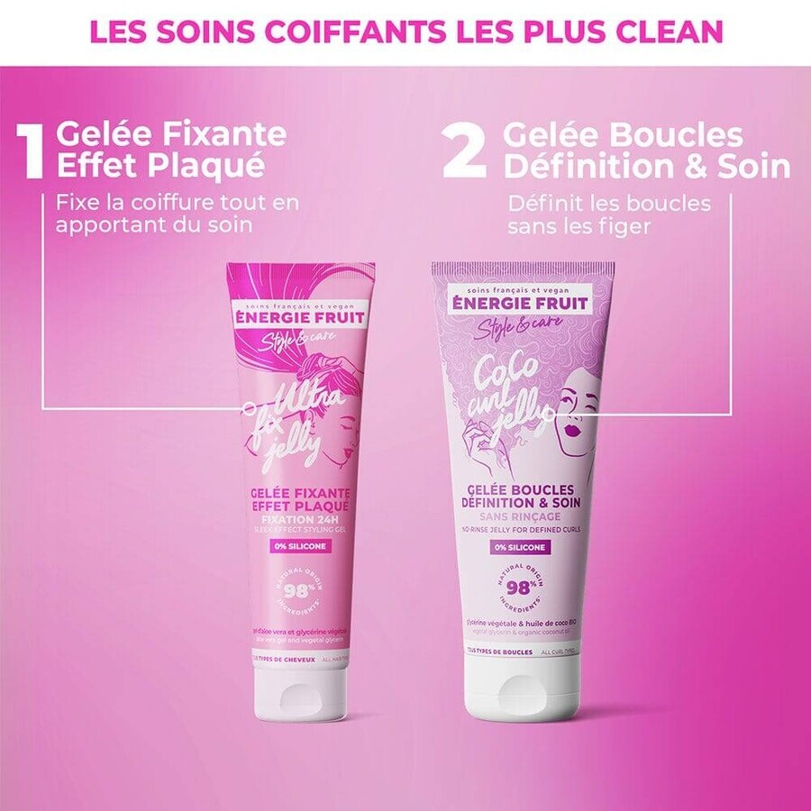 Energie Fruit Ultra Fix Jelly Gélee Fixante Effet Plaqué Fixation 24h 140ml Energie Fruit Ultra Fix Jelly Gélee Fixante Effet Plaqué Fixation 24h 140ml