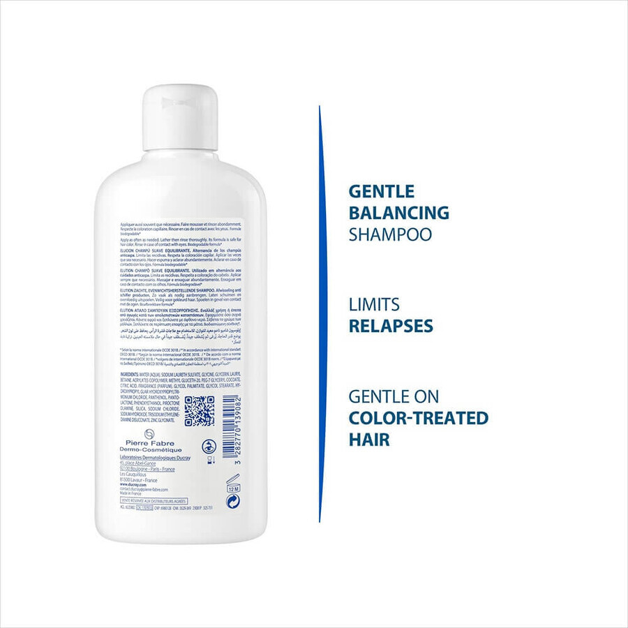 Ducray Elution Rebalancing Shampoo 400ml