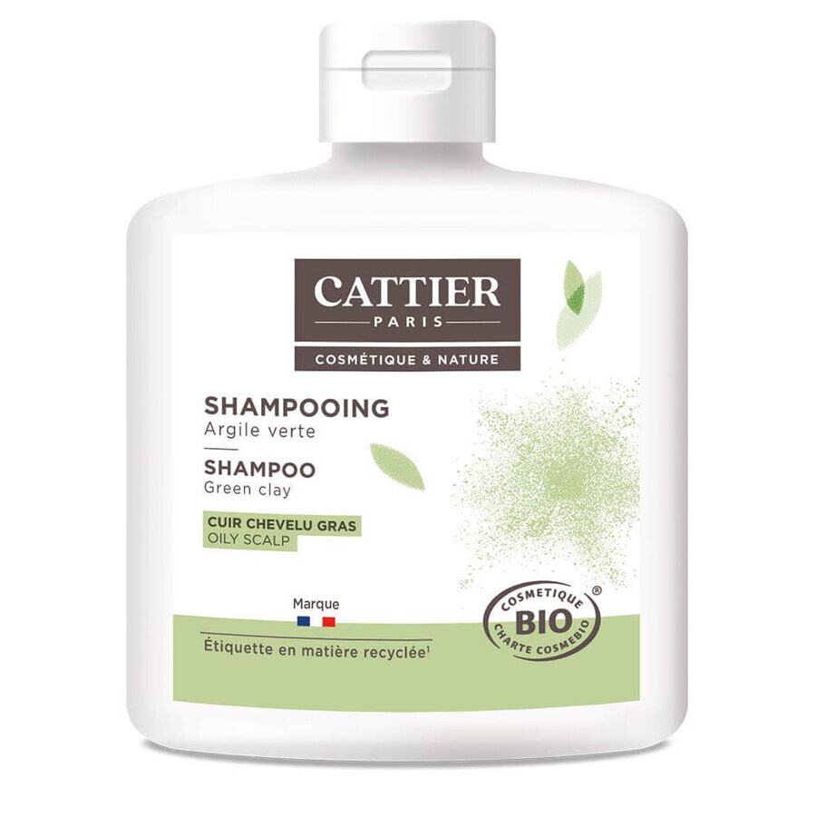 Cattier Arcilla Verde Bio Cuero Cabelludo Graso 250 ml