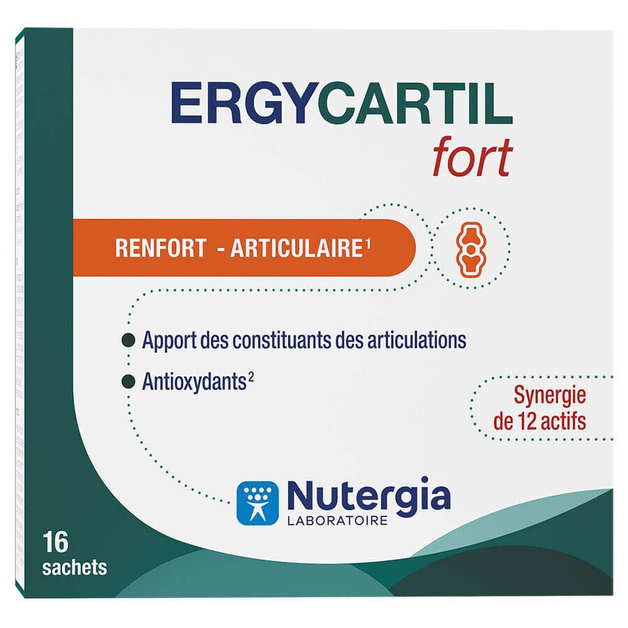 Nutergia Ergycartil Fort Renfort Articulaire 16 Sachets