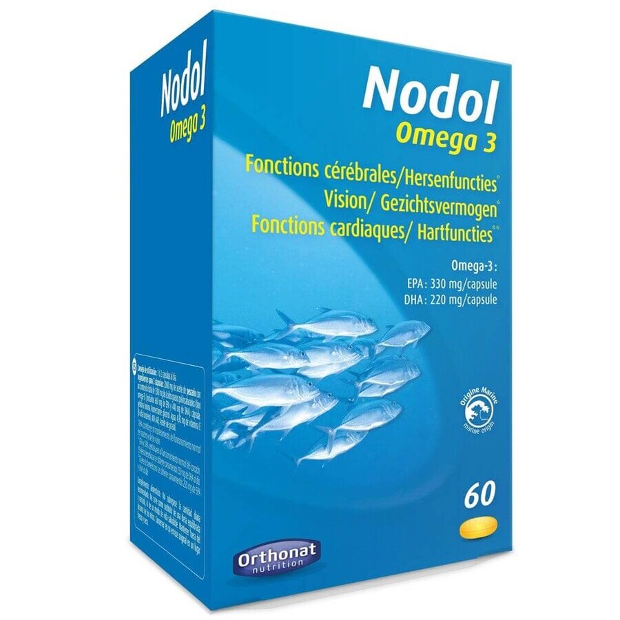Winkel op Orthonat Nodol - Omega 3 60 Capsules Orthonat Nodol - Omega 3 60 Capsules
