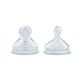 Nuk FC + silicone flow control teats 6 to 18 months x2