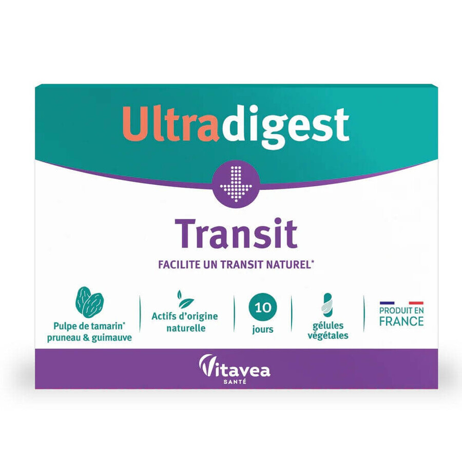 Vitavea Santé Transit ultradigest 10 capsules