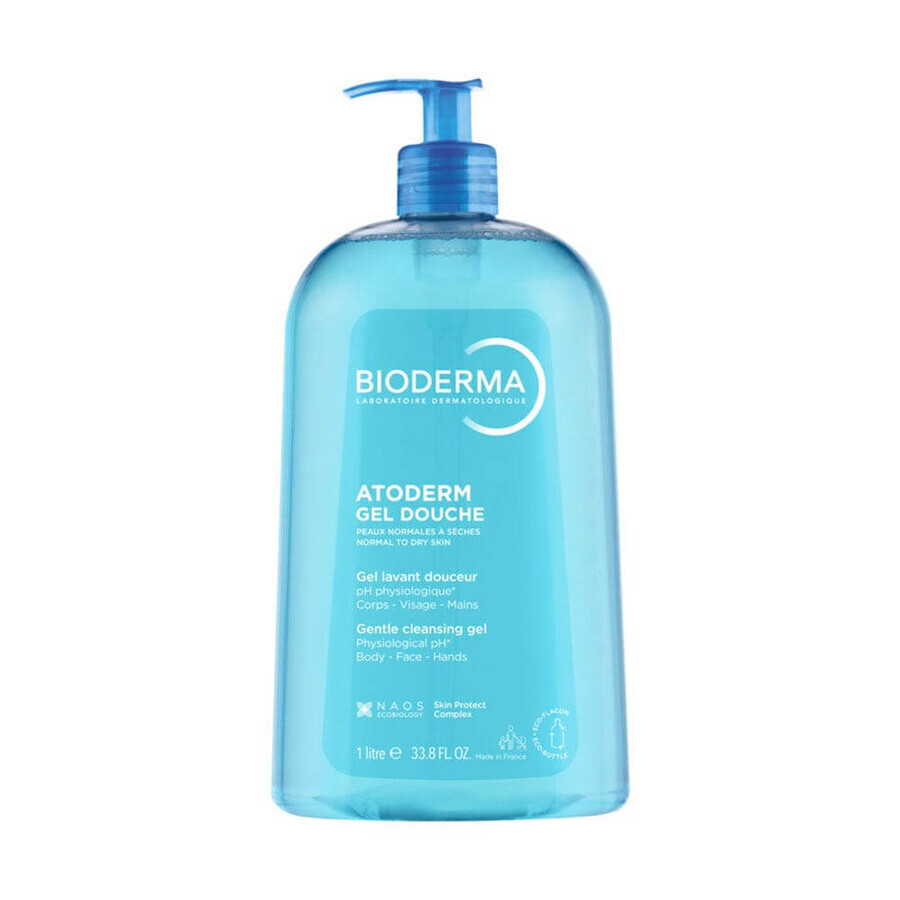 Buy Bioderma Atoderm Ultra Gentle Peaux sensibles Shower Gel 1l Bioderma Atoderm Ultra Gentle Peaux sensibles Shower Gel 1l