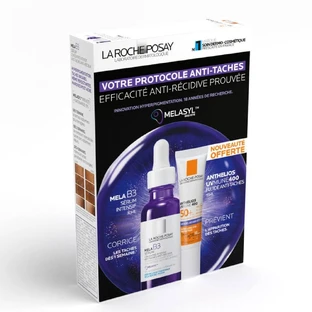 La Roche-Posay Toleriane Set de regalo Melasyl™ Serum facial intensivo + Anthelios SPF50 Crema antimanchas 45ml.