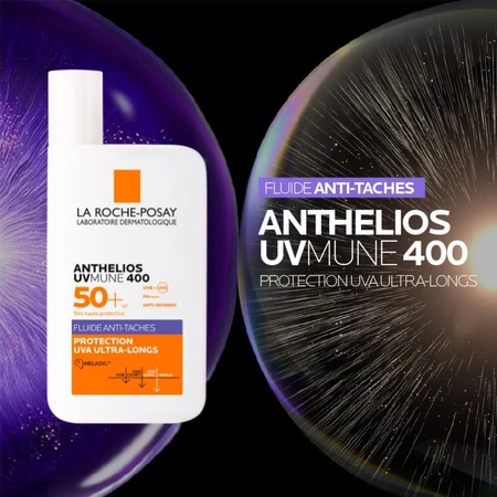 La Roche-Posay Toleriane Set de regalo Melasyl™ Serum facial intensivo + Anthelios SPF50 Crema antimanchas 45ml.