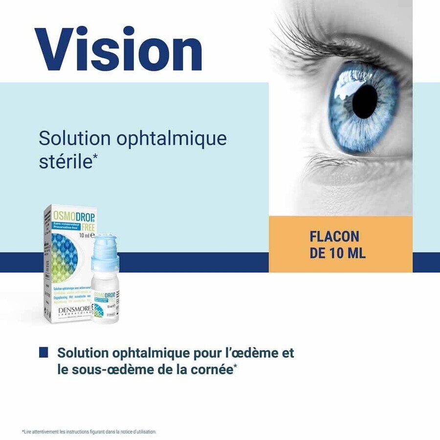 Densmore Ophthalmology Osmodrop-free ophthalmic solution 10ml