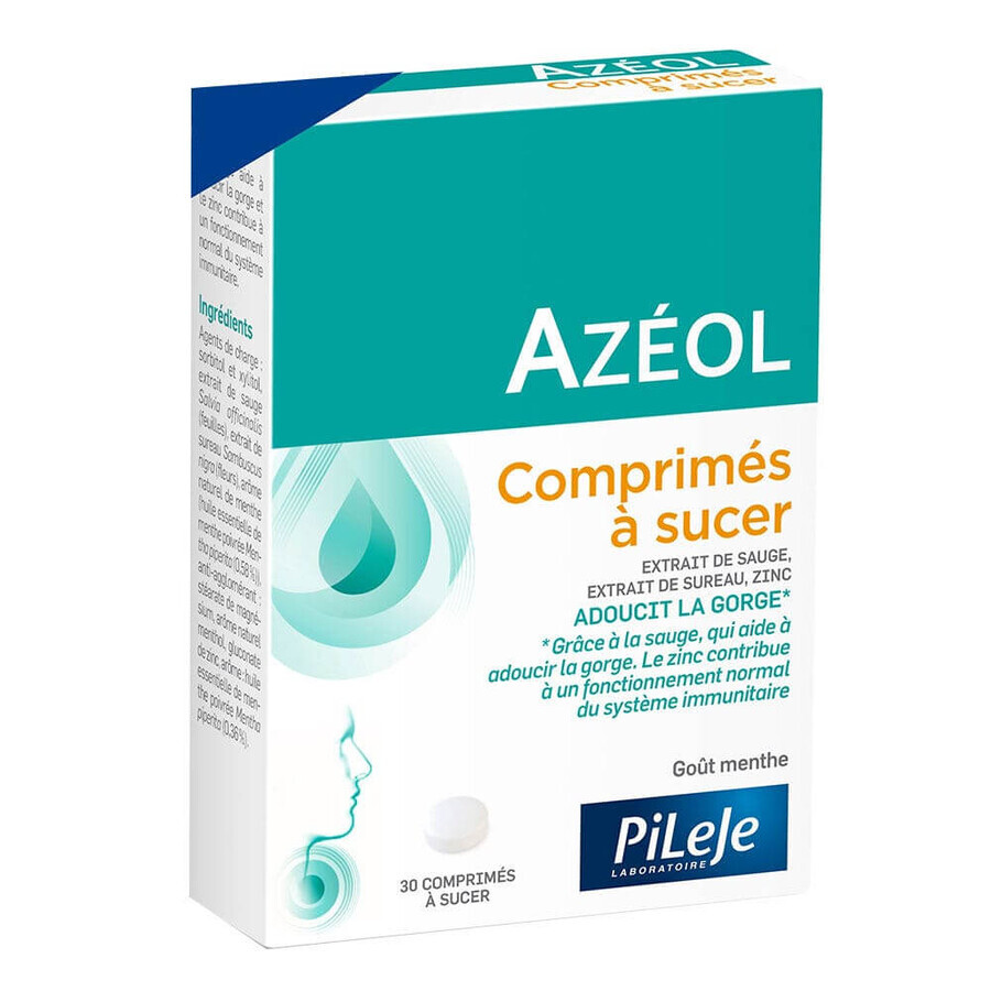 Buy Pileje Azéol Sucking Tablets Azeol X30 Mint-flavored Goût Menthe x30 Pileje Azéol Sucking Tablets Azeol X30 Mint-flavored Goût Menthe x30