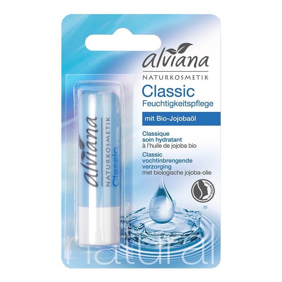 Winkel op Alviana Klassieke Lippenbalsem met Hydraterende Jojoba Olie 4.5g Alviana Klassieke Lippenbalsem met Hydraterende Jojoba Olie 4.5g