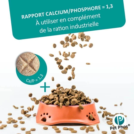 Ceva Pet Phos Croissance CA/P=1,3 Chiot 100 comprimés