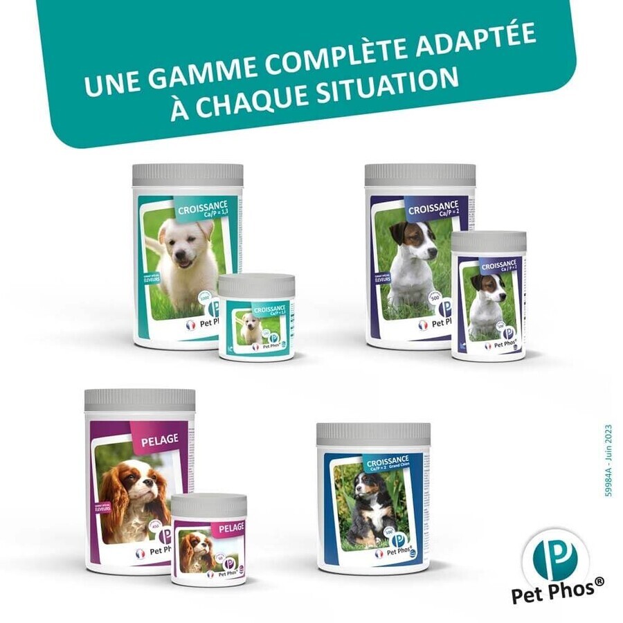 Ceva Pet Phos Crescita delle vendite/P=1,3 Cucciolo 100 compresse Ceva Pet Phos Crescita delle vendite/P=1,3 Cucciolo 100 compresse