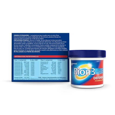 Bion3 Adult Defense 30 Tablets