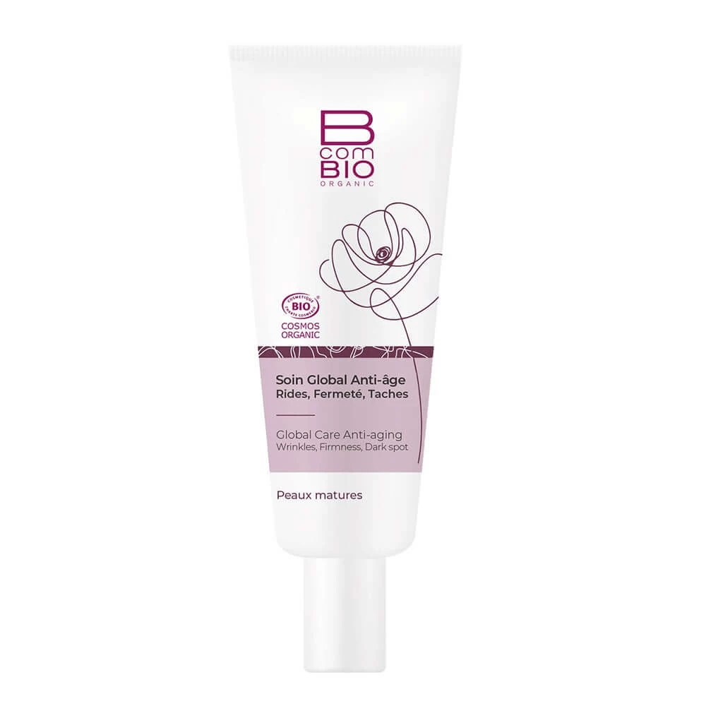 Bcombio Organic Soin Global Anti-âge Rides & Fermeté, Taches Peaux…