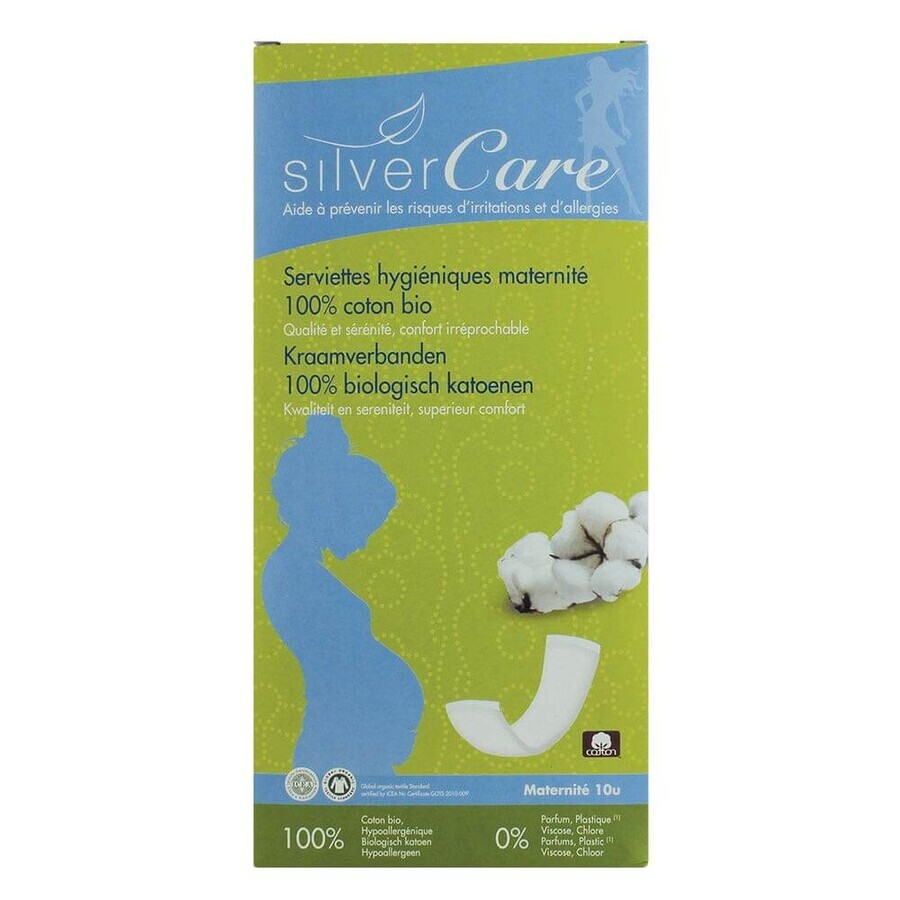 Silver Care Bio-Baumwoll-Mutterprodukte x10