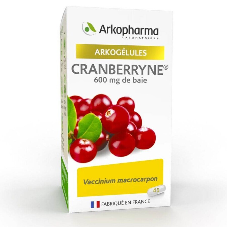 Comprar Arkopharma Arkocapsule Arándano rojo 600 mg bayas 45 cápsulas Arkopharma Arkocapsule Arándano rojo 600 mg bayas 45 cápsulas