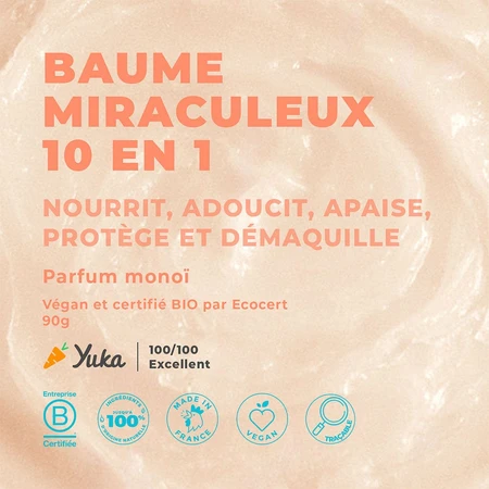 Energie Fruit Baume Miraculeux Bio 10 en 1 Multi-Usages Parfum fleur de cerisier 38g
