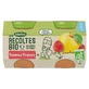 Blédina Organic fruit preserves Les Recoltes Bio From 6 months 2x130g