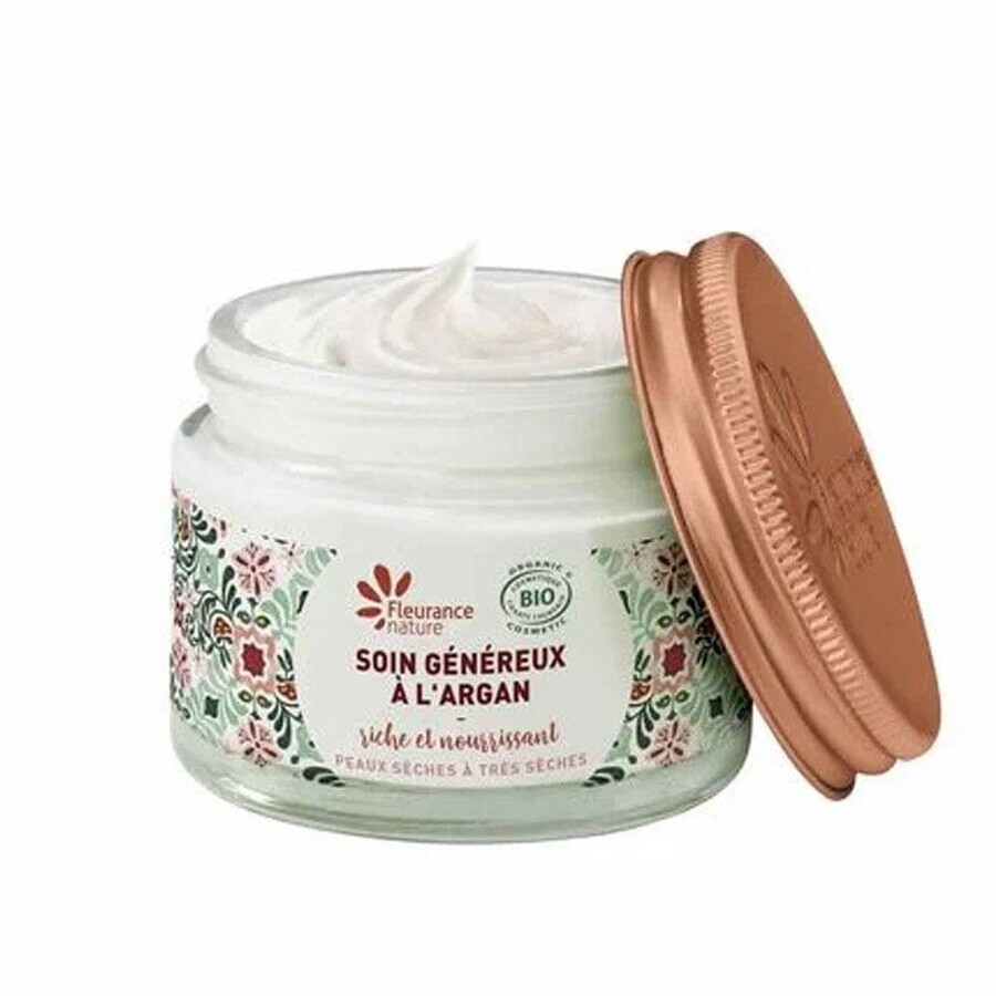 Fleurance Nature Generous facial treatment based on L'Argan Bio 50ml