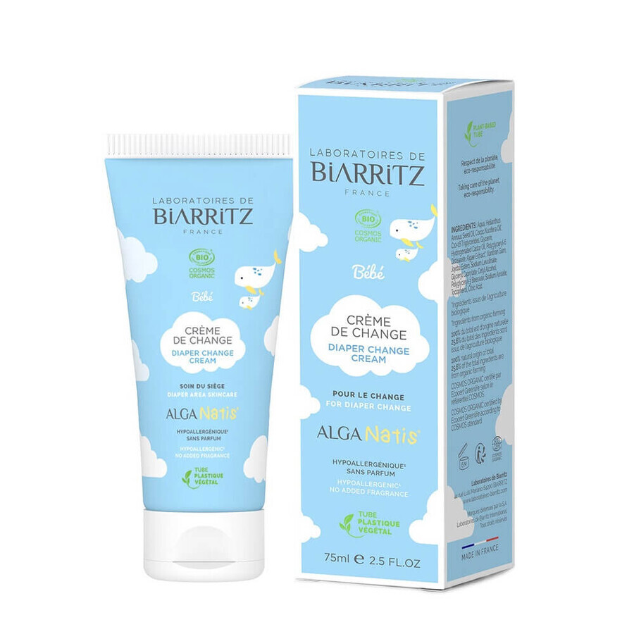 Laboratoires De Biarritz Prodotti per Neonato Crema biologica per il cambio del pannolino 75 ml