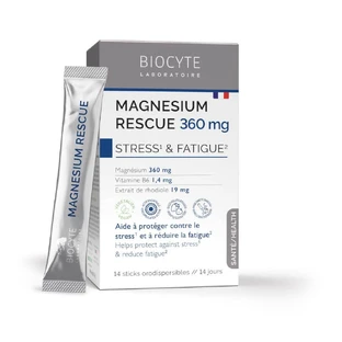 Biocyte Magnesium Rescue 360mg Stress Et Müdigkeit 14 Sticks
