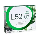 Lehning L52RUB Nose and Throat 20 Capsules
