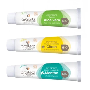 Argiletz Pasta dentífrica con aceites esenciales ecológicos 75ml