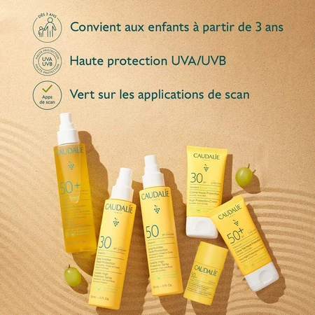 Caudalie Vinosun Invisible Hoge Bescherming Stick SPF50 15g