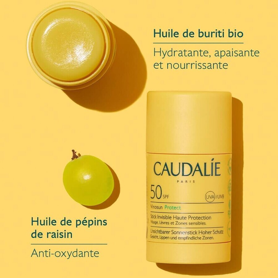 Caudalie Vinosun Invisible Stick High Protection SPF50 15g Caudalie Vinosun Invisible Stick High Protection SPF50 15g