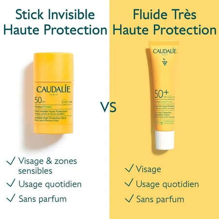 Caudalie Vinosun Invisible Hoge Bescherming Stick SPF50 15g