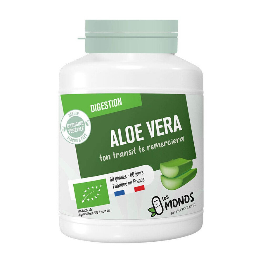 Phytoceutic Les Monos Digestion Aloe Vera Bio 60 gélules