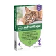Advantage Spot-on Solución para Gatos y Conejos de más de 4kg 4x0.8ml