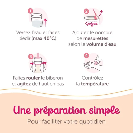 Guigoz Pelargon Lait En Poudre 1 De 0 à 6 Mois 780g
