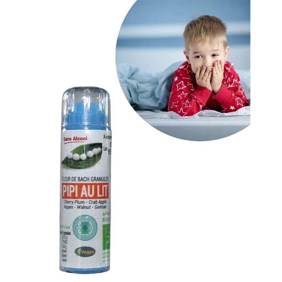 Kosmeo Bach flowers organic bedwetting 120 granules
