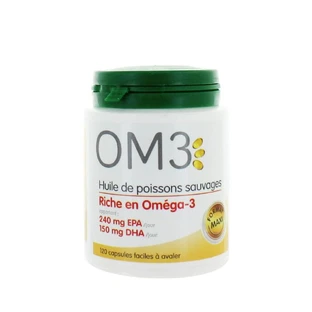 OM3 ACEITE DE PESCADO SILVESTRE 120 cápsulas