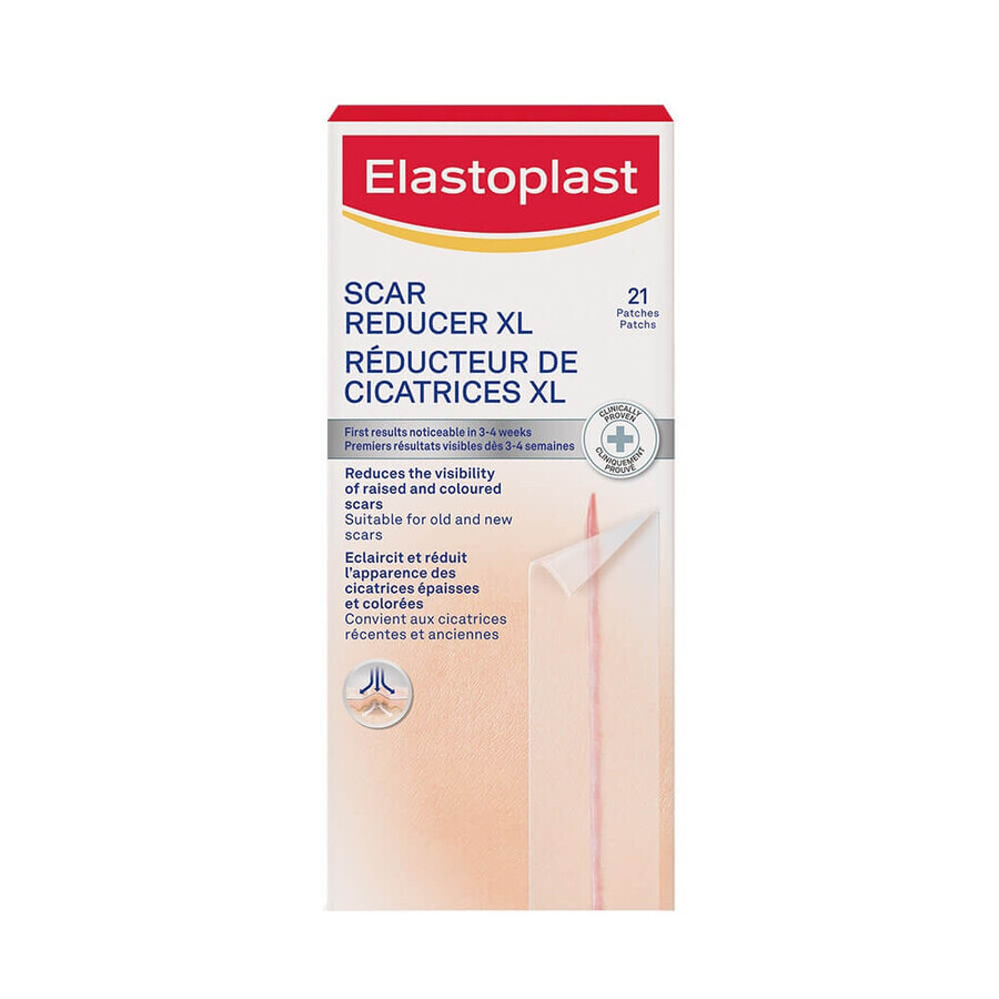 Elastoplast Verband Littekenverminderaar maat XL 21 pleisters