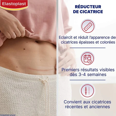 Elastoplast Apósitos Reductor de Cicatrices talla XL 21 parches