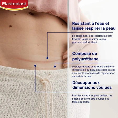 Elastoplast Apósitos Reductor de Cicatrices talla XL 21 parches
