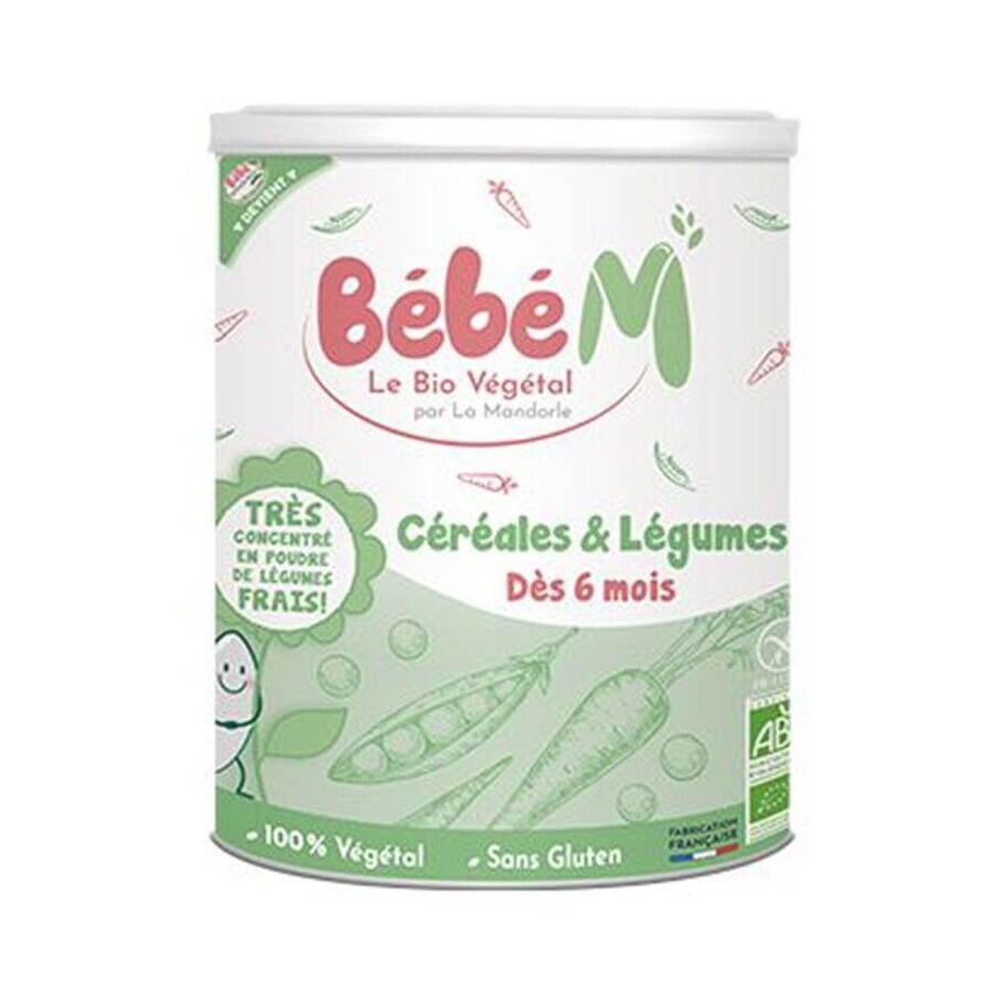 Almonds Baby M Cereals and vegetables organic from 6 months 400g