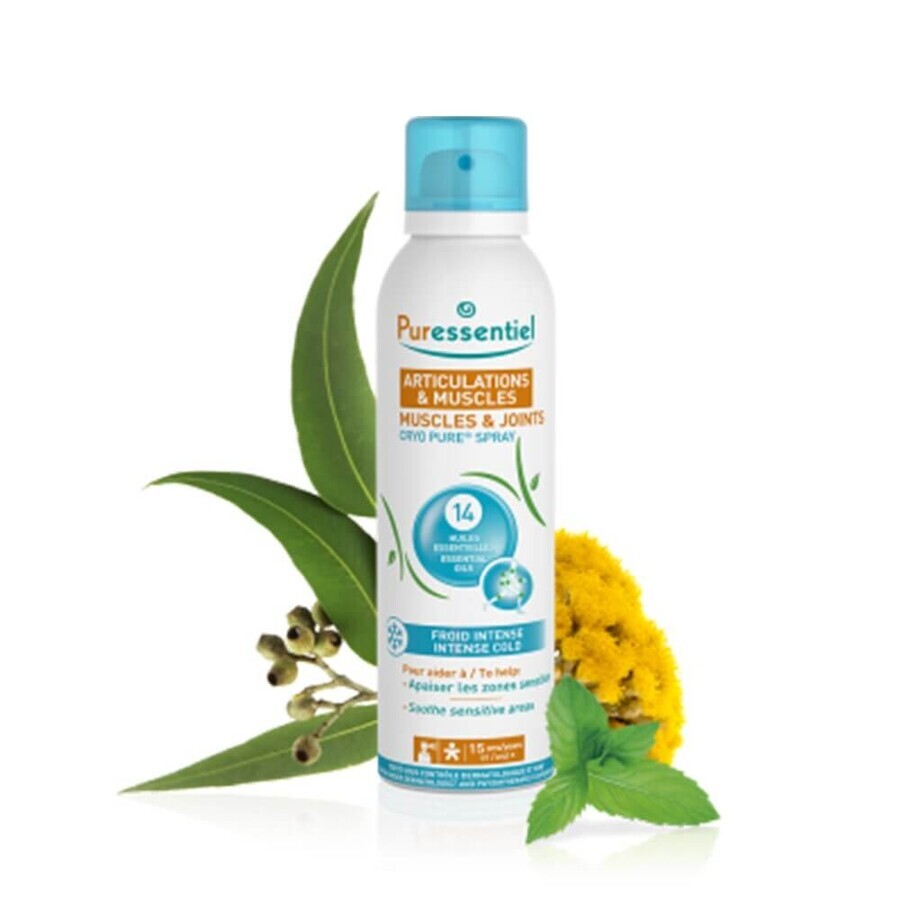Puressentiel Articolazioni e Muscoli Spray Cryo Pure Froid Intense 150 ml