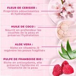 Energie Fruit Biologische sorbetmelk met frambozenpulp en kersenbloesem voor de droge huid 200 ml Energie Fruit Biologische sorbetmelk met frambozenpulp en kersenbloesem voor de droge huid 200 ml