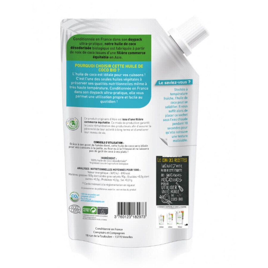 Comptoirs Et Compagnies Virgin Coconut Oils 950 ml