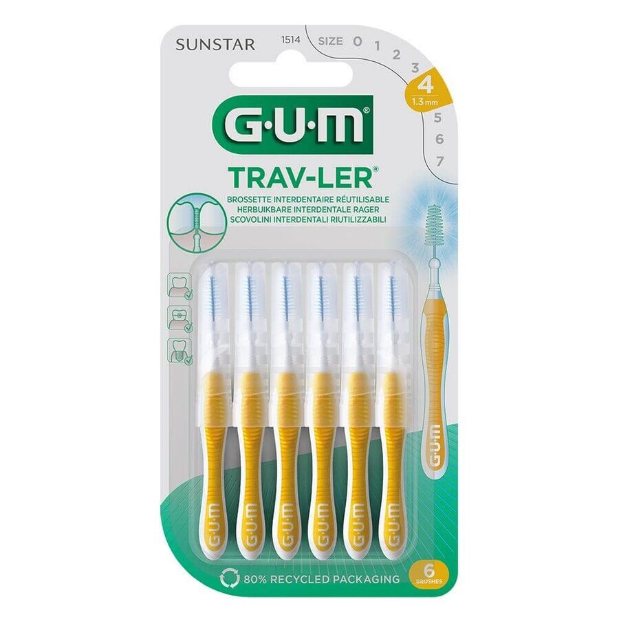 Gum Trav-ler Interdentale ragers 1,3 mm x6