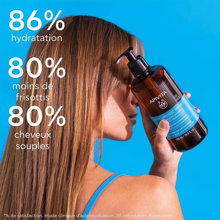 Apivita Hyaluronic Hydra Shampoo Tous Types de Cheveux 500ml Apivita Hyaluronic Hydra Shampoo Tous Types de Cheveux 500ml