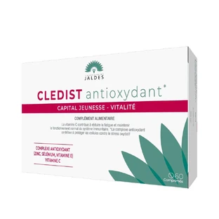 Jaldes Cledist Antioxydant Capital jeunesse et vitalité 60 comprimés