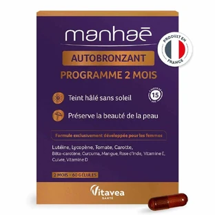 Manhaé Selbstbräuner 60 Kapseln