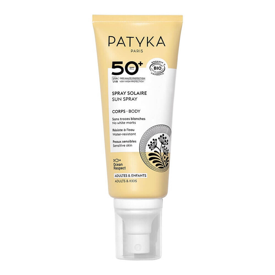 Patyka Spray Solaire Corps SPF50+ 100ml