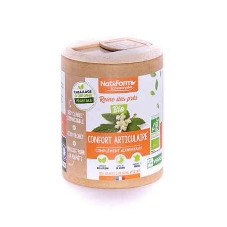 Nat&Form Reines Des Près BIO 200 cápsulas vegetales