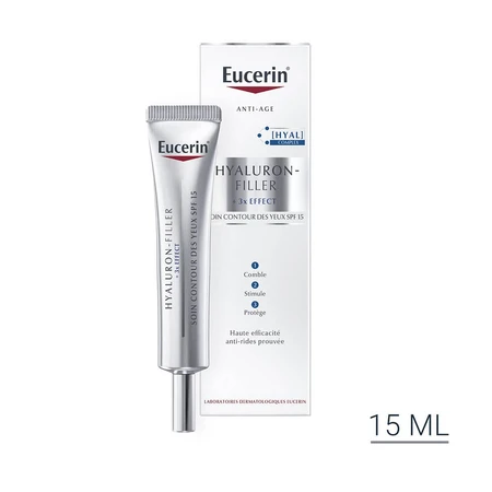 Eucerin Hyaluron-Filler + 3x Effect Anti-aging oogcontour 15ml