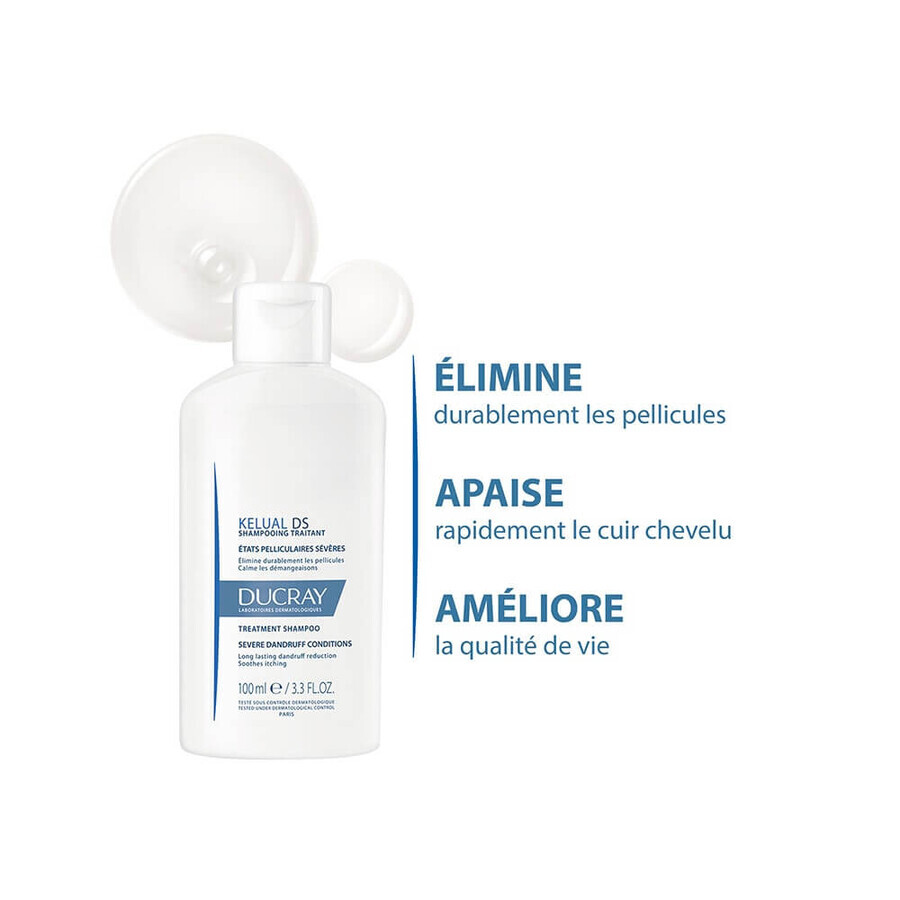 Ducray Kelual Ds Shampoo Trattante Anti-forfora 100ml Ducray Kelual Ds Shampoo Trattante Anti-forfora 100ml