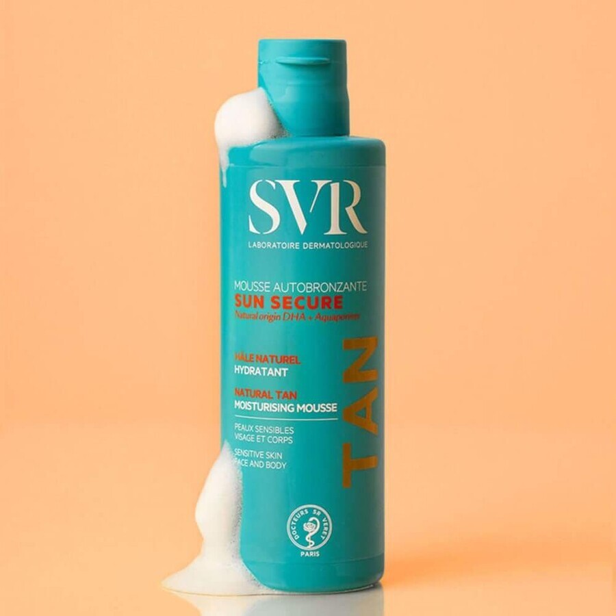 Svr Sun Secure Self Tanning Mousse Natürliches, feuchtigkeitsspendendes Bräunungsmousse 150 ml Svr Sun Secure Self Tanning Mousse Natürliches, feuchtigkeitsspendendes Bräunungsmousse 150 ml